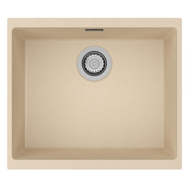 Clearwater Siena 1 One Bowl Undermount Moonstone Granite Kitchen Sink 530 x 460