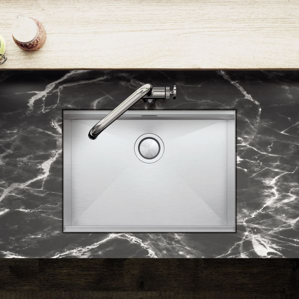 Clearwater Stark Smart 1 One Bowl Undermount Stainless Steel Kitchen Sink 660 x 490 #3