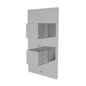 Tavistock Index Chrome Two Outlet Shower Valve