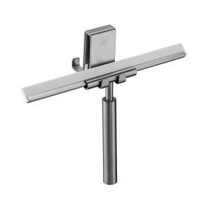 JTP Brushed Black Squeegee And Double Sided Hook