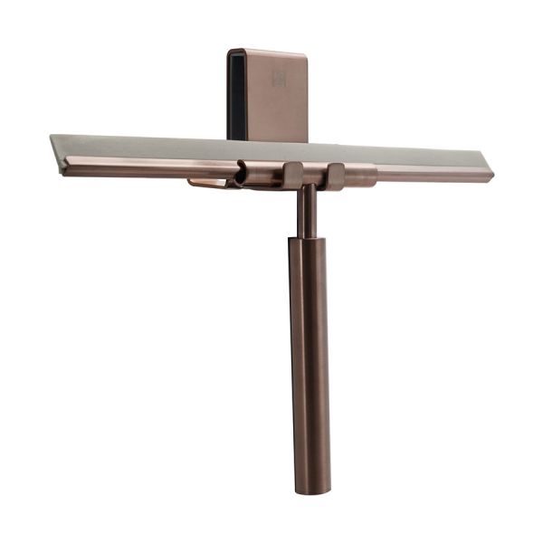 JTP Brushed Bronze Squeegee And Double Sided Hook