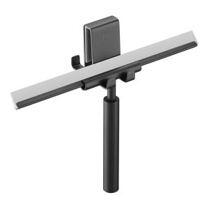 JTP Matt Black Squeegee And Double Sided Hook