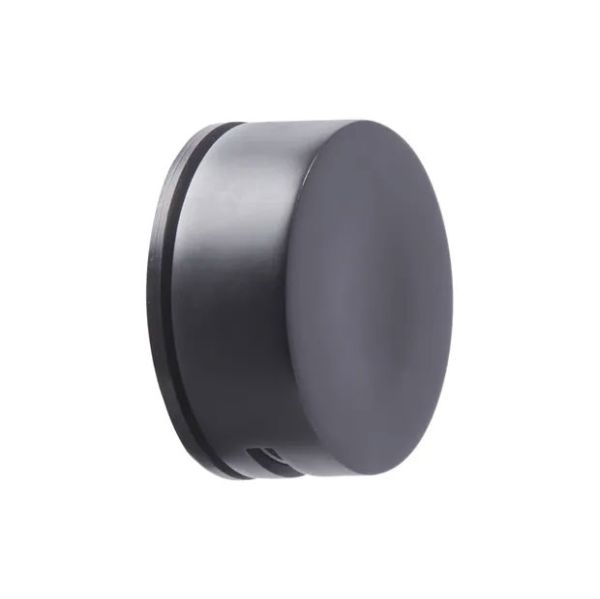 Tavistock Black Round Overflow Bath Filler