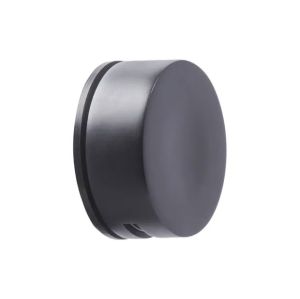 Tavistock Black Round Overflow Bath Filler