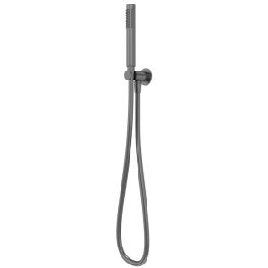Tavistock Gunmetal Round Single Function Handset Shower Kit