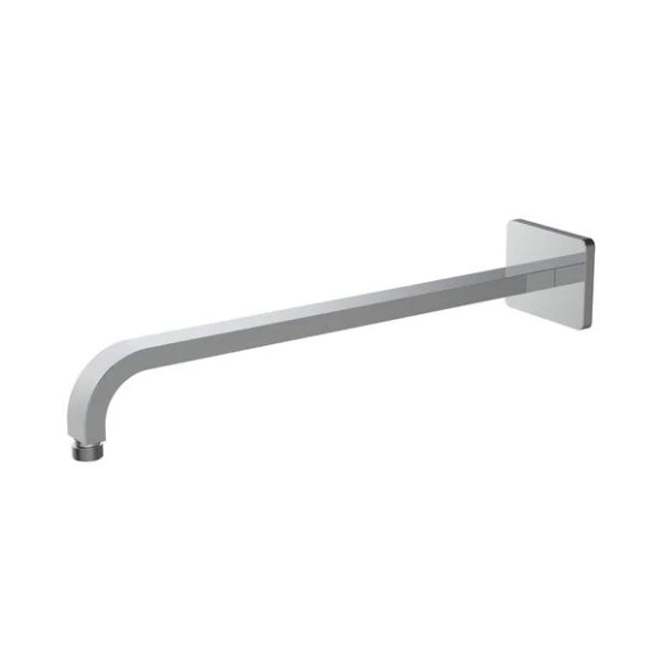 Tavistock Chrome Square Wall Mounted Shower Arm