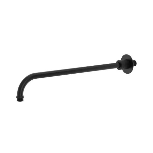 Tavistock Black Wall Mounted Adjustable Shower Arm