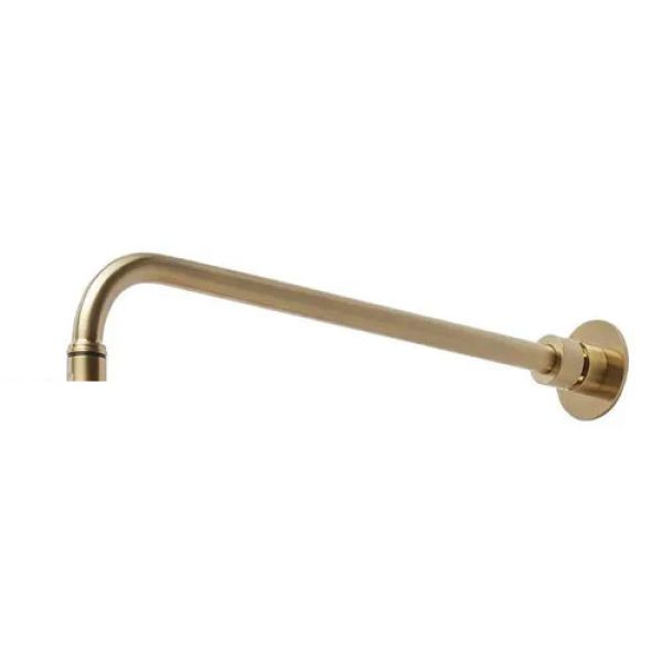 Tavistock Brushed Brass Wall Mounted Adjustable Shower Arm