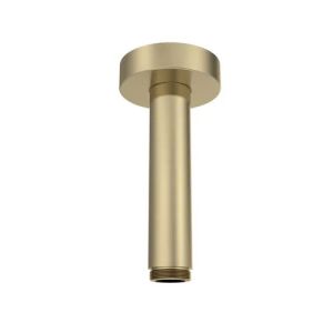 Tavistock Cohort Brushed Brass Ceiling Mounted Shower Arm