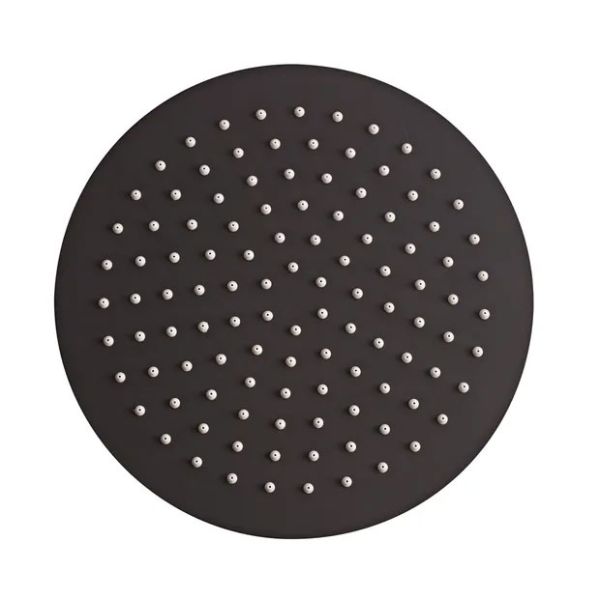 Tavistock Black Round Shower Head