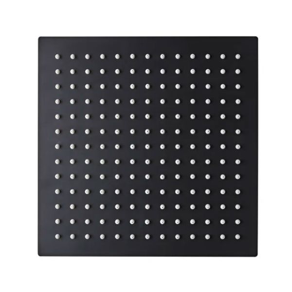 Tavistock Black Square Shower Head