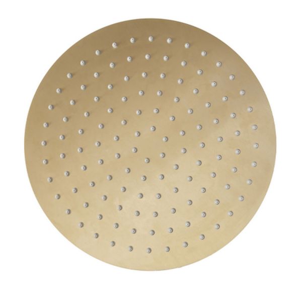 Roper Rhodes Brushed Brass Round 250mm Shower Head