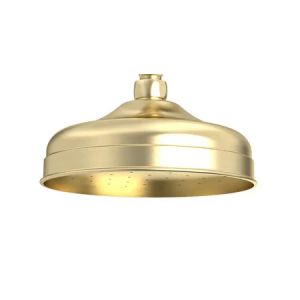 Tavistock Brushed Brass Traditional Round Shower Head