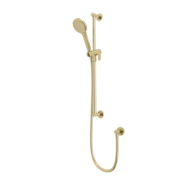 Tavistock Brushed Brass Multi Function Riser Rail Shower Kit