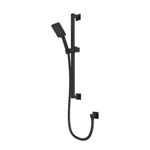 Tavistock Black Square Multi Function Riser Rail Shower Kit