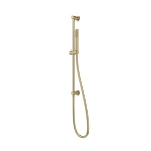 Tavistock Cohort Brushed Brass Single Function Riser Rail Shower Kit