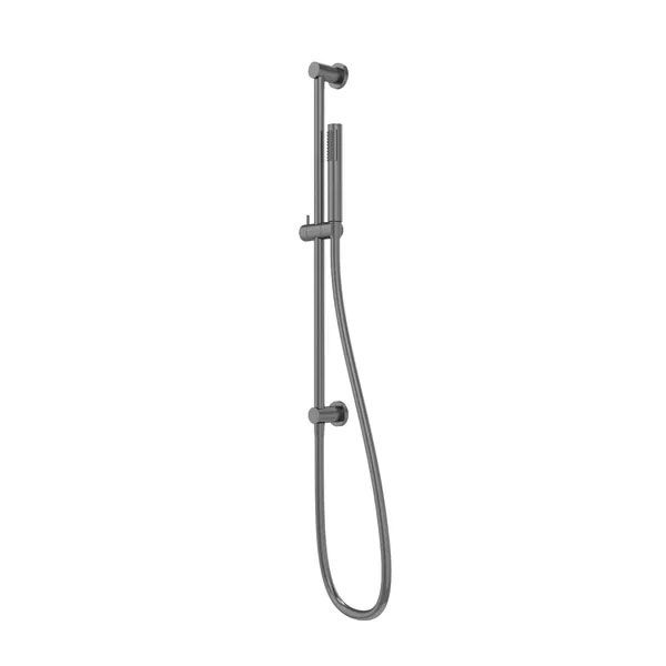 Tavistock Cohort Gunmetal Single Function Riser Rail Shower Kit