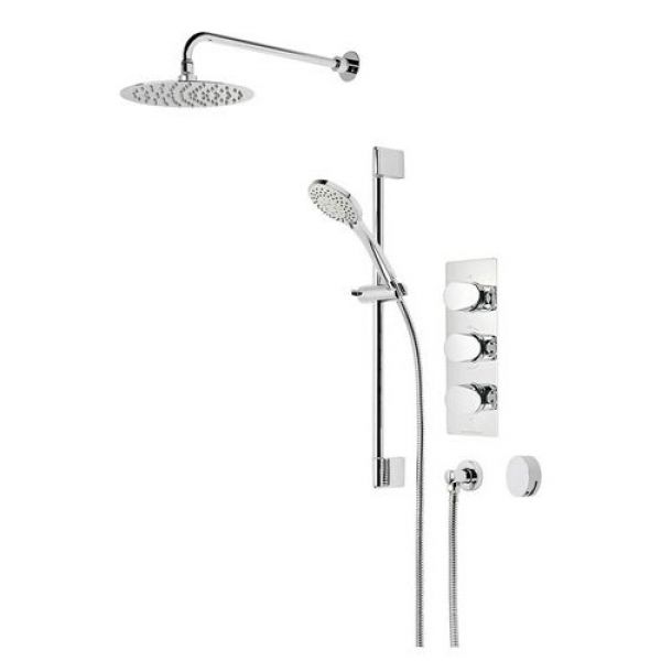 Roper Rhodes Clear Triple Function Shower System SVSET142