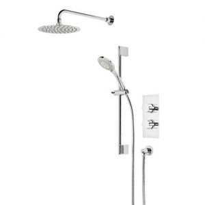 Roper Rhodes Craft Dual Function Shower System with Fixed Head and Riser Rail