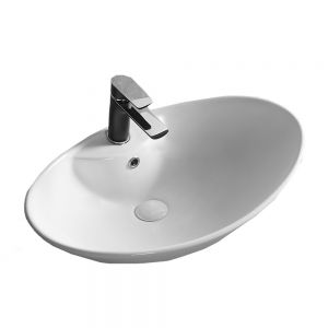 Synergy Cupy 650mm White Countertop Basin