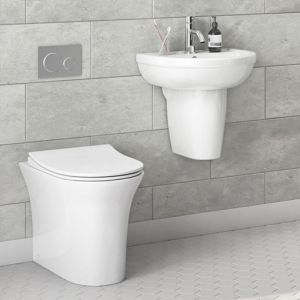 Synergy Fluid Back To Wall Rimless Toilet
