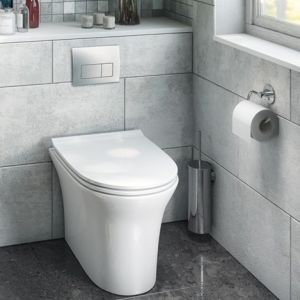 Synergy Fluid Back To Wall High Rimless Toilet