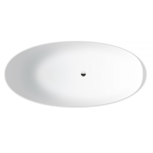 Synergy Slipper 1750 x 750 0 Tap Hole Round Freestanding Bath Tub