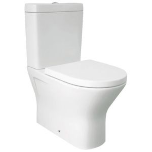 Synergy Marbella Close Coupled Back To Wall Rimless Toilet