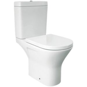 Synergy Marbella Compact Close Coupled Full Access Open Back Rimless Toilet
