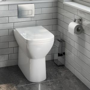 Synergy Versa Comfort Height Back To Wall Rimless Toilet