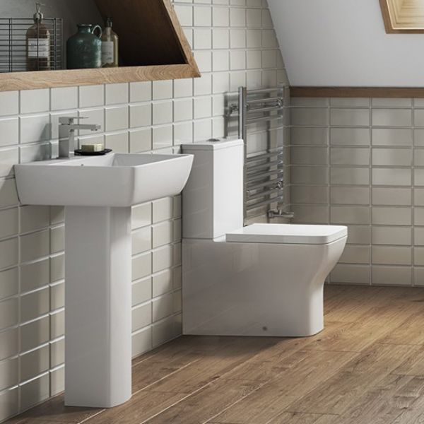 Synergy Versa Close Coupled High Rimless Toilet SYVER08_SYVER09