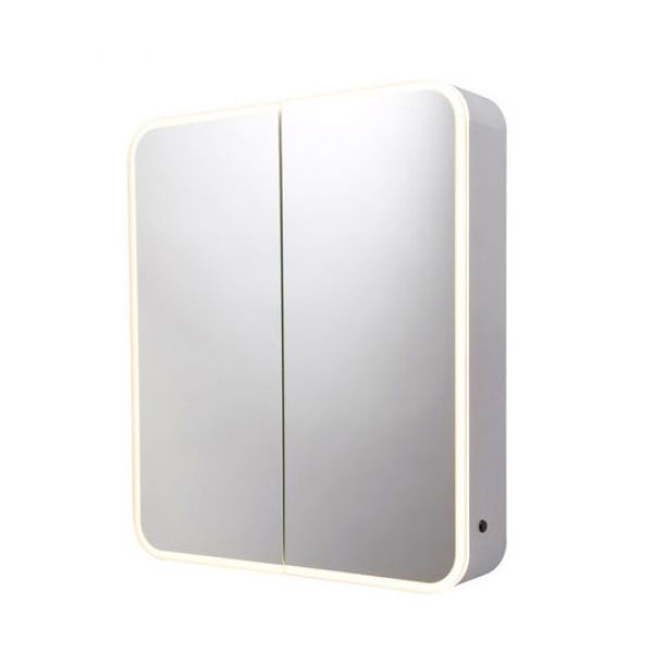 Roper Rhodes System 600 x 700mm Illuminated Double Door Bathroom Cabinet