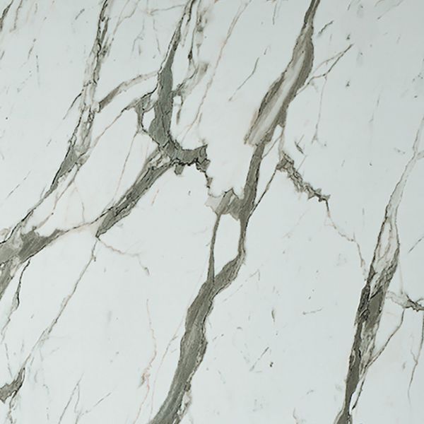 Showerwall Small Corner Bianco Carrara Waterproof Shower Panel Pack 1200 x 1200