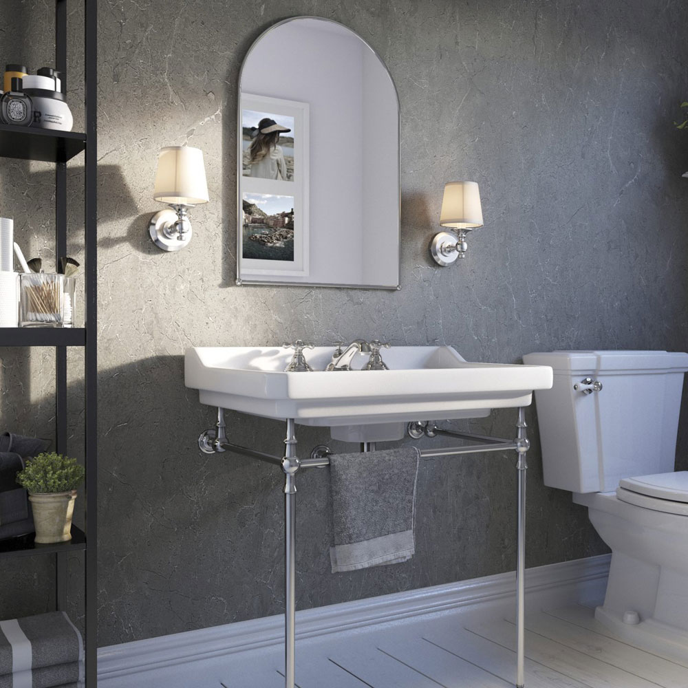 Showerwall Large Recess Zamora Marble Waterproof Shower Panel Pack 2400