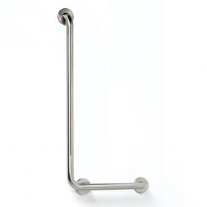 Sonia Safety Wall Bar 90 Right  Brushed Stainless Steel 118229
