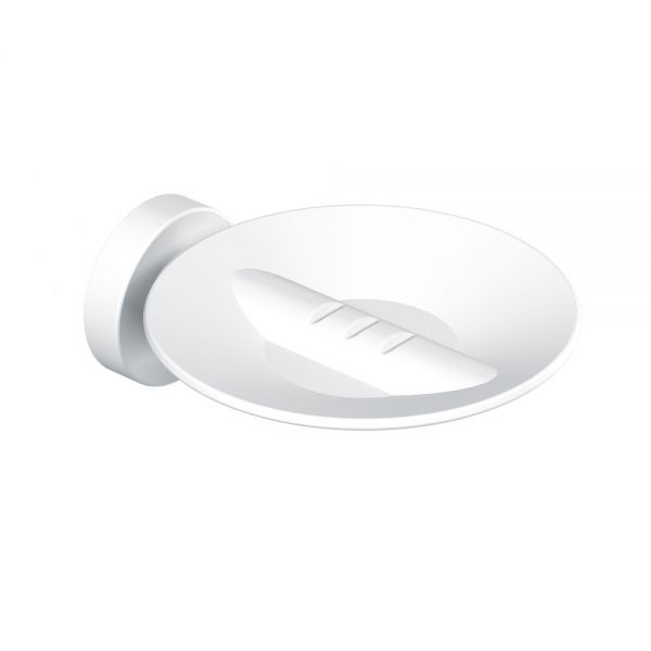Sonia Tecno Project White Metal Soap Dish