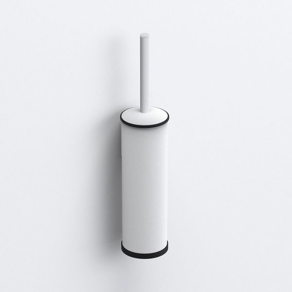Sonia Tecno Project White Metal Toilet Brush Set