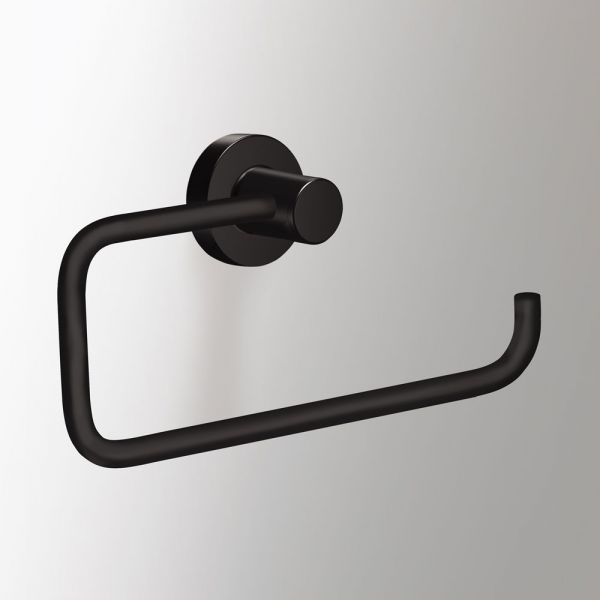 Sonia Tecno Project Black Open Towel Ring