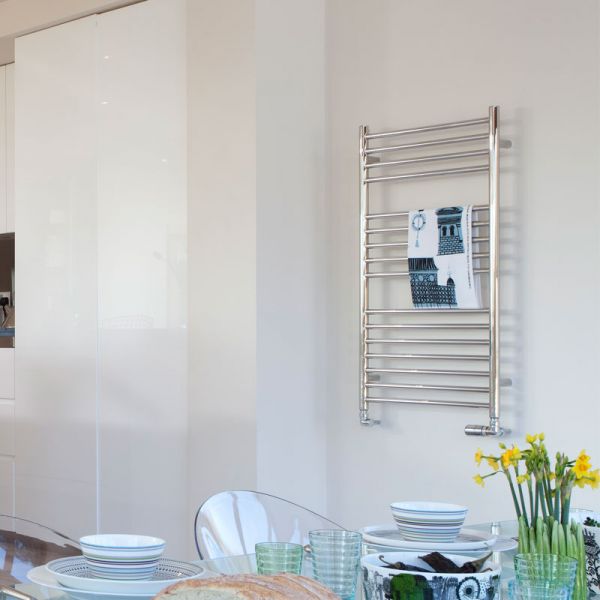 JIS Sussex Steyning 1000mm x 520mm Stainless Steel Towel Rail #2