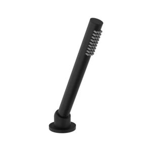 Tavistock Black Deck Mounted Single Function Handset Shower Kit