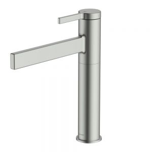 Clearwater Taku Single Lever Brushed Nickel Monobloc Kitchen Sink Mixer Tap