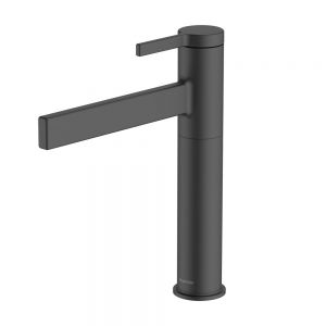 Clearwater Taku Single Lever Matt Black Monobloc Kitchen Sink Mixer Tap