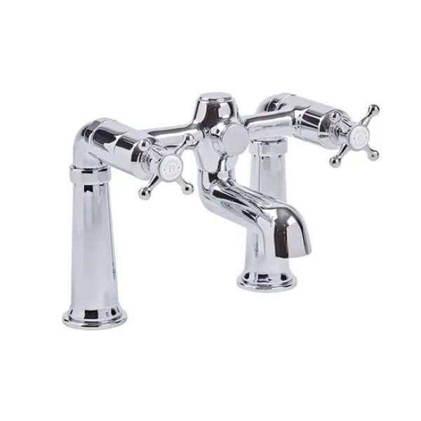 Tavistock Ashmore Chrome Cross Head Bath Filler Tap