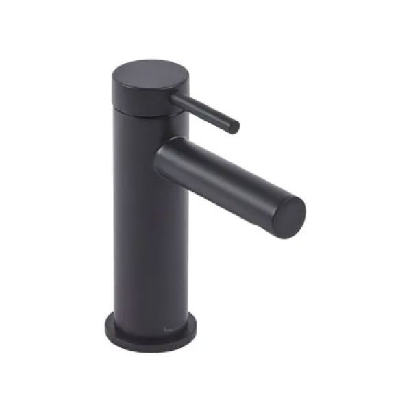 Tavistock Anthem Matt Black Mono Basin Mixer Tap with Waste