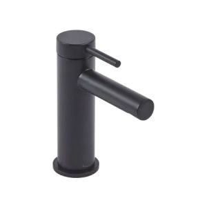 Tavistock Anthem Matt Black Mono Basin Mixer Tap with Waste