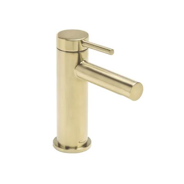 Tavistock Anthem Brushed Brass Mono Basin Mixer Tap with Waste