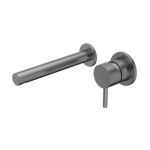 Tavistock Anthem Gunmetal Wall Mounted Basin Mixer Tap