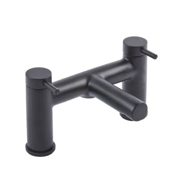 Tavistock Anthem Matt Black Bath Filler Tap