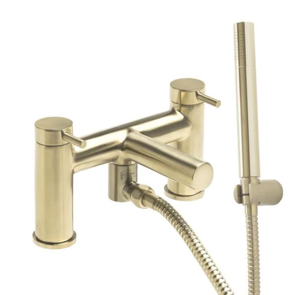 Tavistock Anthem Brushed Brass Bath Shower Mixer Tap