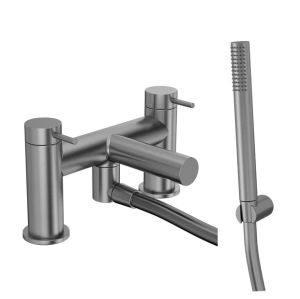Tavistock Anthem Gunmetal Bath Shower Mixer Tap